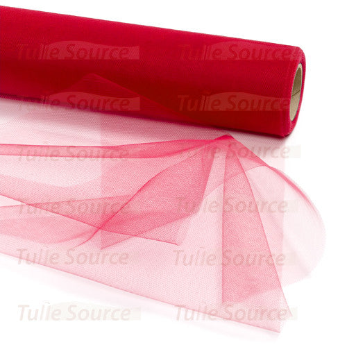 Dark red tulle fabric - Tulle - lace fabric from